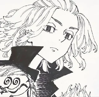 Sticker манджиро сано • @sticbot - 8