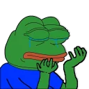 Стикер Pepe Mo - 8