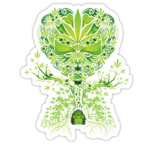 Sticker MR_WeeD - 1