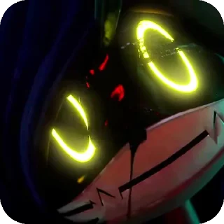 Стикер MURDER DRONES UZI - 7