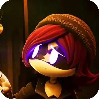 Стикер MURDER DRONES UZI - 8