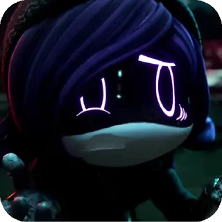 Стикер MURDER DRONES UZI - 3