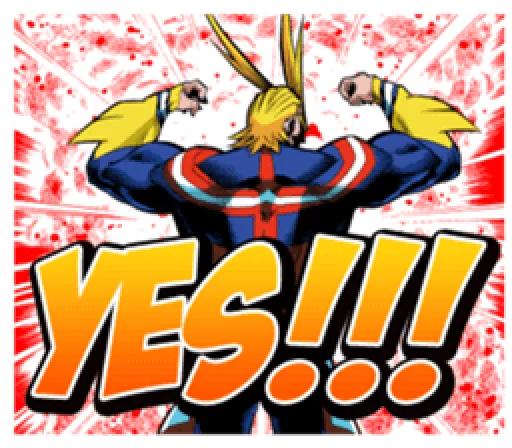 Sticker MYHEROACADEMIALine - 1