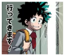 Sticker @stickersline MY HERO ACADEMIA - 2