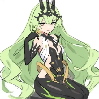 Sticker МЁБИУС БОГИНЯЯЯ - 7