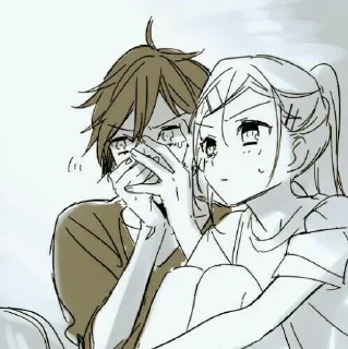 Стикер HORIMIYA -@MY_MANGASTICKERS - 10