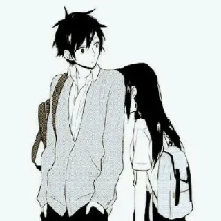 Стикер HORIMIYA -@MY_MANGASTICKERS - 5