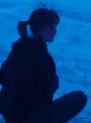 Человек снег одежда