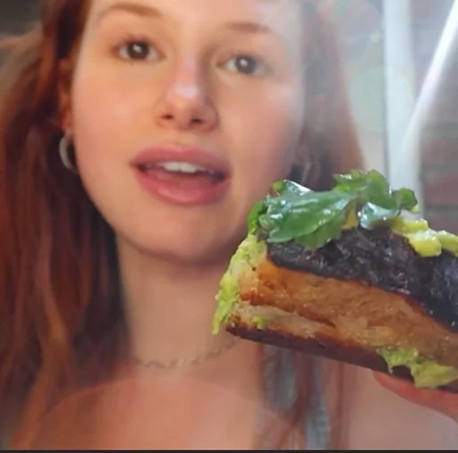 person human face fast food