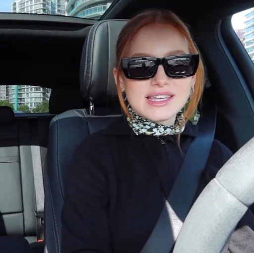 sunglasses person car