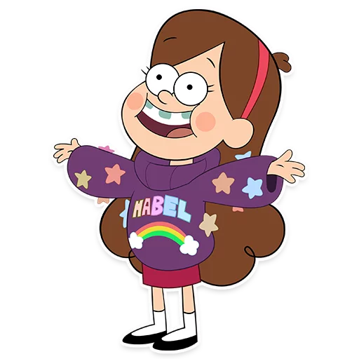 Стикер Мэйбл - 10