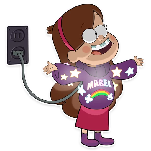 Стикер Мэйбл - 6