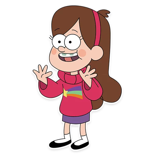 Стикер Мэйбл - 2