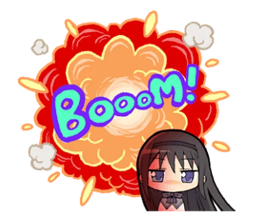 Sticker MadokaLINE - 1