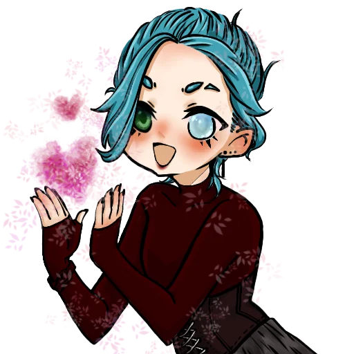 anime human face cartoon