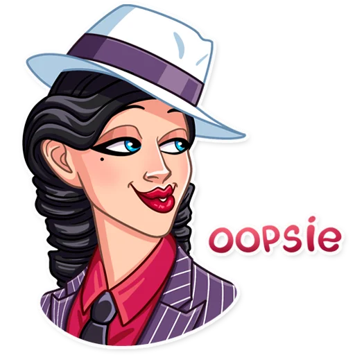 шляпа человеческое лицо клипарт