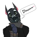 Стикер MafiaPup - 3