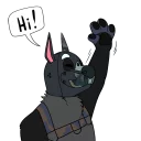 Стикер MafiaPup - 8