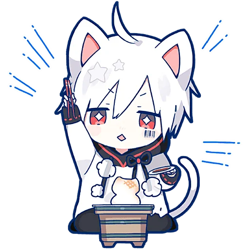 Sticker Mafu2_Nyasticks - 1