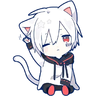 Sticker Мафу-котик 2 @Nyasticks - 1