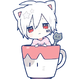 Sticker Мафу-котик 2 @Nyasticks - 11