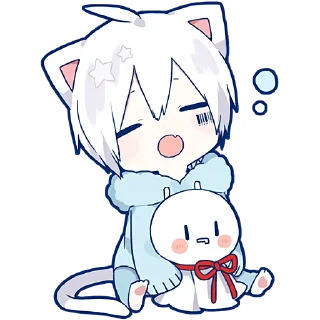 Sticker Мафу-котик 2 @Nyasticks - 5