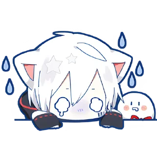 Sticker Мафу-котик @Nyasticks - 3