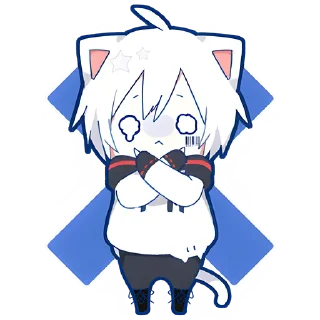 Sticker Мафу-котик @Nyasticks - 2