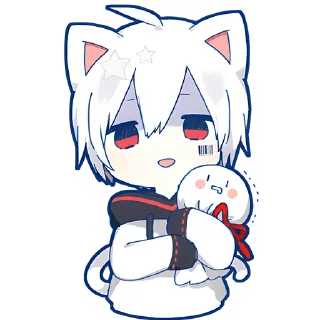 Sticker Мафу-котик @Nyasticks - 1