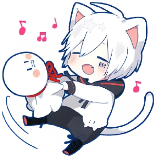 Sticker Мафу-котик @Nyasticks - 10