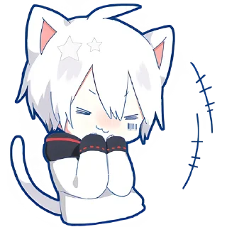 Sticker Мафу-котик @Nyasticks - 4