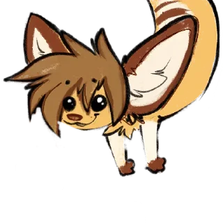 Sticker Magenta - Fennec! - 3