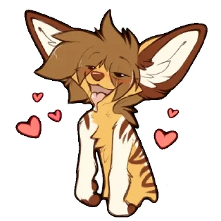 Sticker Magenta - Fennec! - 2