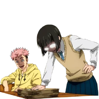 Sticker Магическая битва by @Gvinblade7 - 1