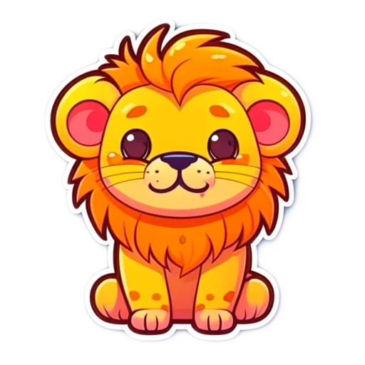 Стикер милые звери от @cats_Crystal - 8