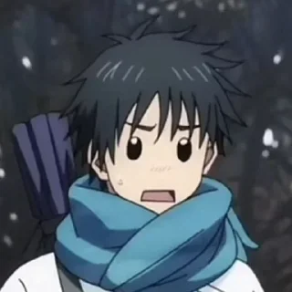 Стикер Магическая битва @anime_stickerr - 9