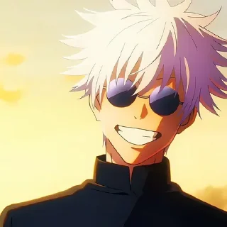 Стикер Магическая битва @anime_stickerr - 7