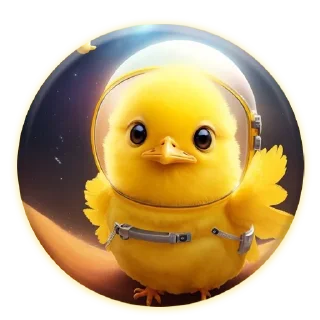 Sticker Magic Chicken! @m_chicken - 1