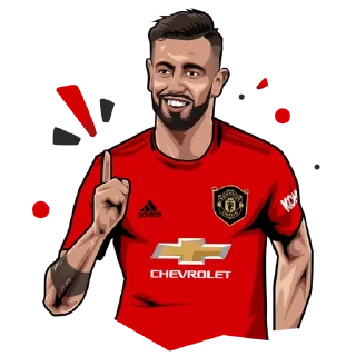 Стикер Manchester United official stickers - 8