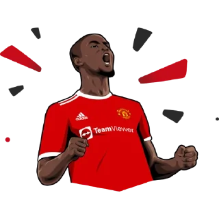 Стикер Manchester United official stickers - 4