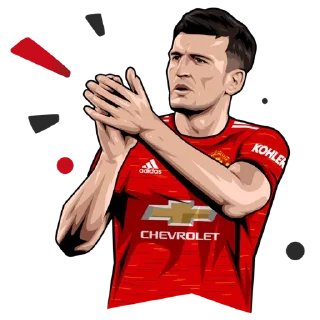 Стикер Manchester United official stickers - 10