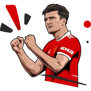 Стикер Manchester United official stickers - 1