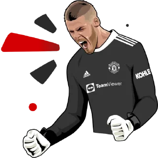 Стикер Manchester United official stickers - 5