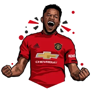 Стикер Manchester United official stickers - 7
