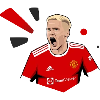 Стикер Manchester United official stickers - 2