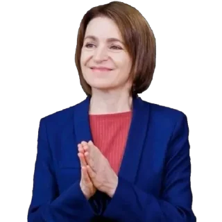 Стикер ❣️Maia Sandu 💙☀️❤️ - 1