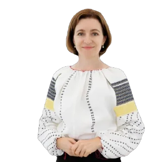 Стикер ❣️Maia Sandu 💙☀️❤️ - 7