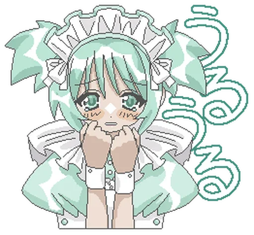 Sticker MaidPastel_by_moe_sticker_bot - 1