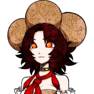 Стикер ᴍᴀɪ ᴛsᴜʀᴜɢɪ - @danganronpashumaisaihara - 10