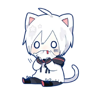 Sticker Мафу-тян @StickersPackRobot - 8